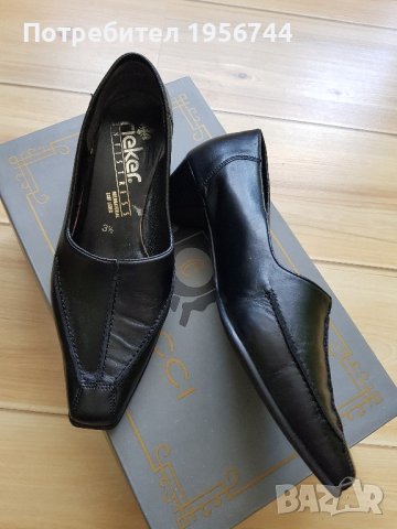Обувки Rieker естествена кожа 37н, снимка 2 - Дамски ежедневни обувки - 42649809