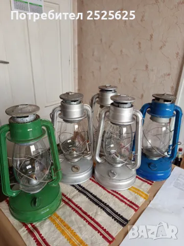 Български фенери - 5 броя, снимка 2 - Лампи за таван - 49232690