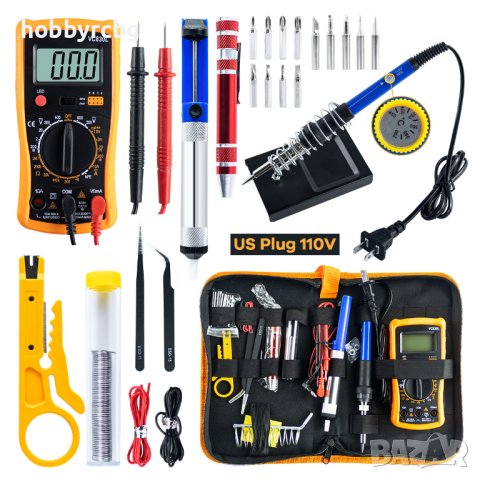 KT803 Пълен набор от инструменти за домашни ремонти на електроника, снимка 1
