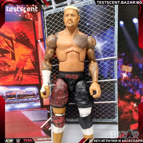 Екшън фигура WWE Solo Sikoa Bloodline Соло Сикоа Elite Mattel играчка figure