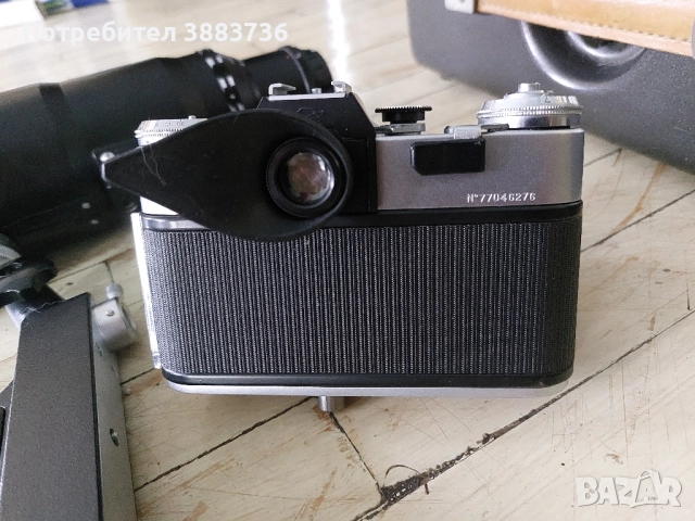 Фотоснайпер Зенит ЕС с Обектив TAIR-3S 300мм F4.5 + Индустар 50мм, снимка 5 - Фотоапарати - 51511571