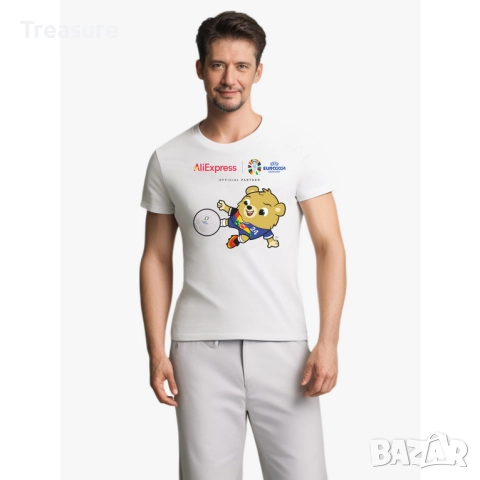 Тениска XL Aliexpress UEFA EURO 2024 Germany, снимка 10 - Тениски - 46579667
