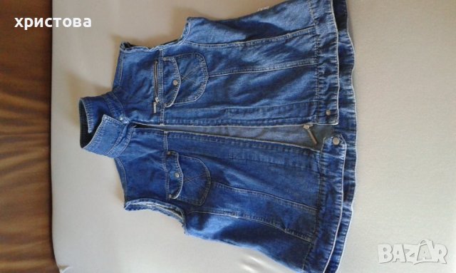 Дам.дънково елече, снимка 2 - Елеци - 38252620