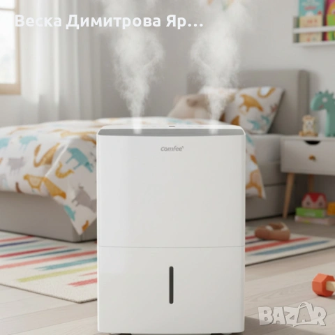 Влагоабсорбатор Comfee MDDF-20DEN7 – 20 л/24 ч, за помещения до 52 m², 440 W, R290, снимка 3 - Влагоабсорбатори и влагоуловители - 53077142
