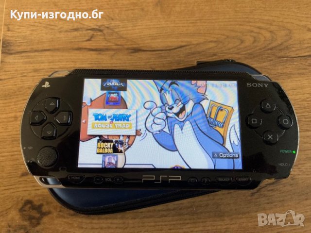 Sony PSP модел psp-1001 с хак , кутия , слушалки и др, снимка 11 - PlayStation конзоли - 39198858