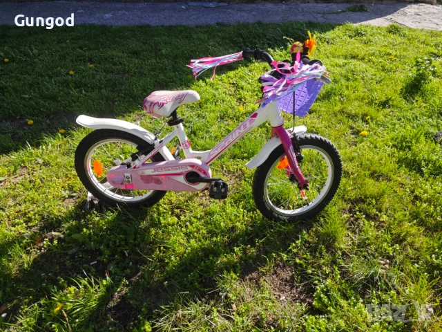 Олекотено Детско колело 16" за принцеси