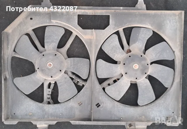 Перка охлаждане NISSAN X-TRAIL Нисан Екс-Трейл 2.5I 165к.с 2003-2007Г, снимка 2 - Части - 49881185