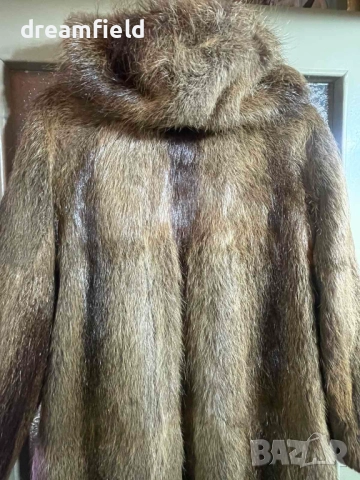 Предпразнична цена-Палто от нутрия, снимка 4 - Палта, манта - 52325780