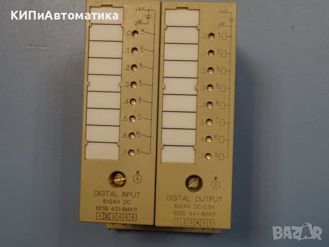 електронен модул Siemens 6ES5 441-8МА11/Siemens 6ES5 431-8MA11, снимка 5 - Резервни части за машини - 36936903