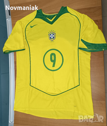 Nike Brazil-#9-Ronaldo-2004-2006-Много Запазена , снимка 15 - Тениски - 44524425