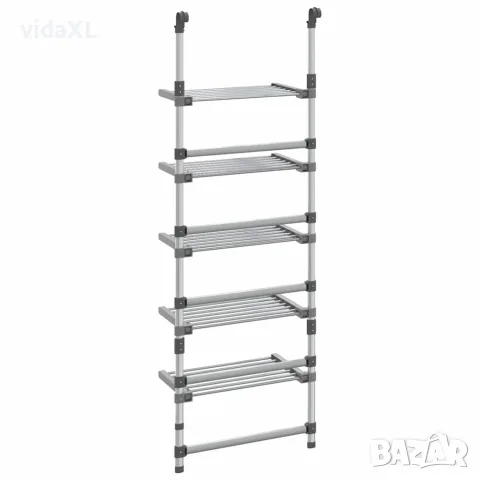 vidaXL Сушилник на 5 нива, алуминий, снимка 5 - Сушилници - 56147141