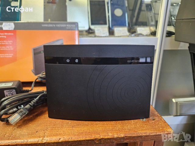 Рутер D-Link GO-RT-N140 Ползван, но не е различим от нов. Работи отлично. Пълен комплект., снимка 5 - Рутери - 51959414