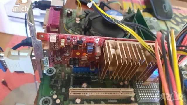 Видеокарта Radeon X1550 128MB 64bit, снимка 5 - Видеокарти - 47638527