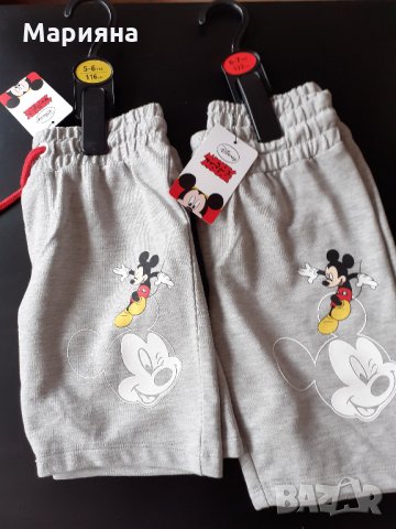 нови памучни панталони за момче 5-6 год. и 6-7год. Мики