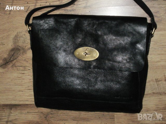 HOUSE OF JANIC CARLO бизнес чанта естествена кожа, снимка 3 - Чанти - 37136253