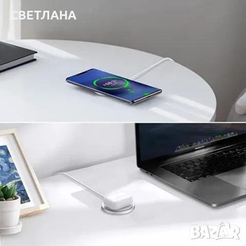 Безжично зарядно за samsung, снимка 4 - Безжични зарядни - 49320049