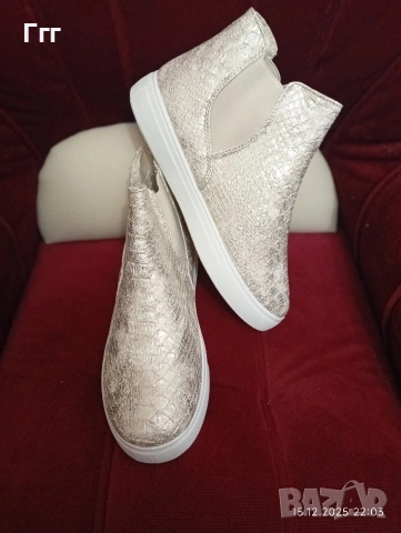 Дамски обувки зимни топли, снимка 5 - Дамски боти - 52807135