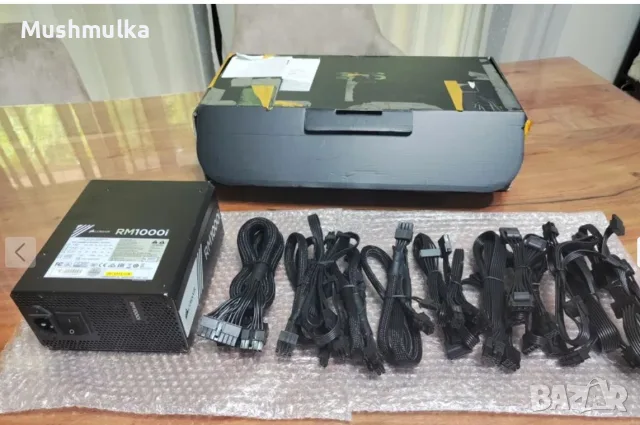 Продавам работещо захранване Corsair RM1000i - 80 PLUS Gold