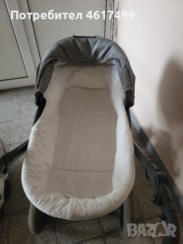 Бебешка количка 2в1, снимка 14 - Детски колички - 51988164