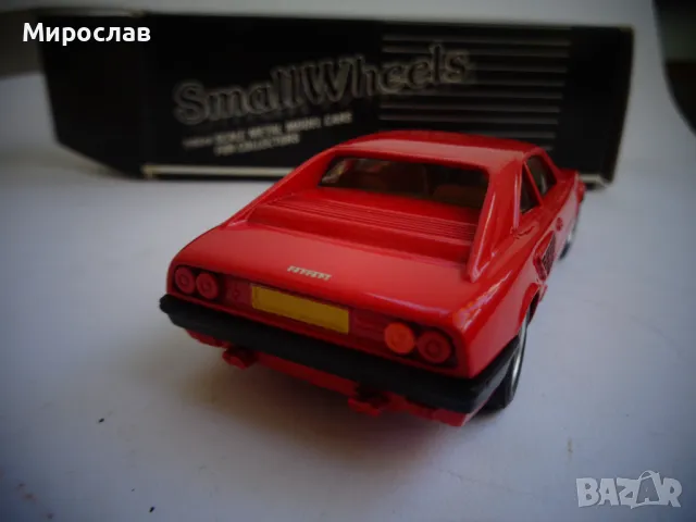 1/43 SMALL WHEELS FERRARI MONDIAL КОЛИЧКА ИГРАЧКА МОДЕЛ, снимка 5 - Колекции - 47650985