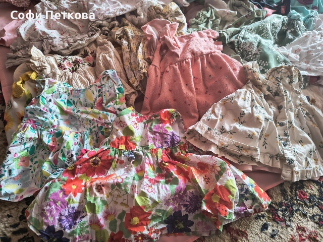 Дрешки за момиче 0-6 месеца, снимка 11 - Комплекти за бебе - 53945543