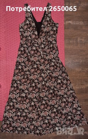 Орг.дълга ефирна рокля MANGO S/M размер , снимка 3 - Рокли - 37219566