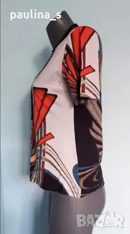 Четири броя / Маркови памучни блузи тип туника / универсален размер , снимка 12 - Туники - 46343950