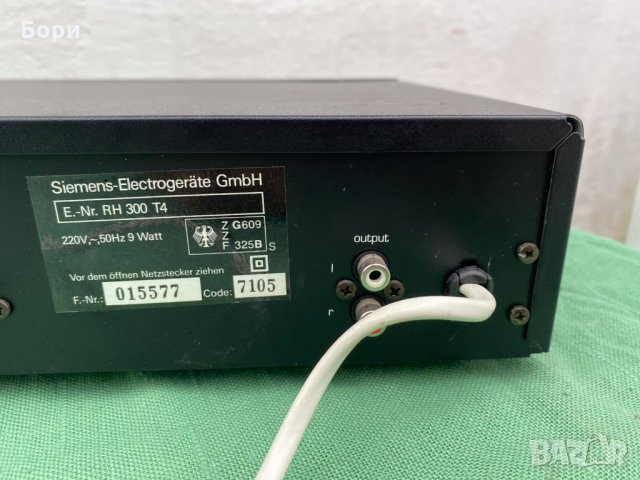 SIEMENS RH 300  Стерео тунер, снимка 6 - Радиокасетофони, транзистори - 31147409