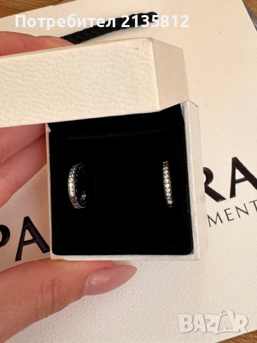 Пандора обеци Pandora , снимка 4 - Обеци - 50633452