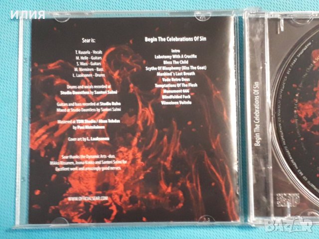 Sear – 2005 - Begin The Celebrations Of Sin (Black Metal,Death Metal), снимка 5 - CD дискове - 42763837