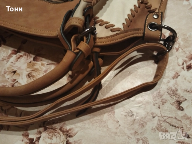 SECRET Оригинал Нова Кожена Дамска Чанта , снимка 15 - Чанти - 51773537