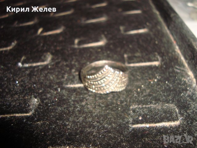 ПОСРЕБРЕН ВИНТИДЖ ПРЪСТЕН 37612, снимка 8 - Пръстени - 33792336