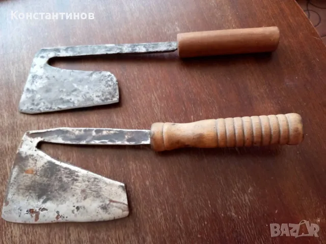 Стари сатъри,брадви, снимка 3 - Антикварни и старинни предмети - 56226330