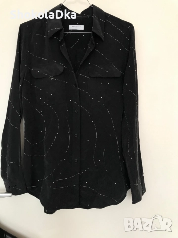 Риза Equipment 100 % коприна XS/S, снимка 6 - Ризи - 51710282