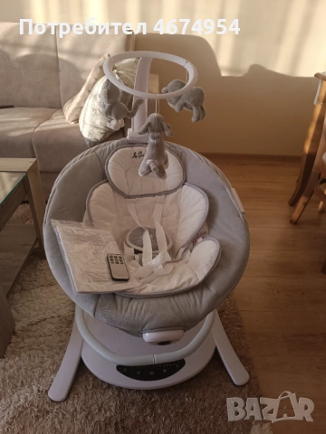 Електрическа люлка Cangaroo La Scala – чисто нова, снимка 8 - Детски шезлонги - 54138254