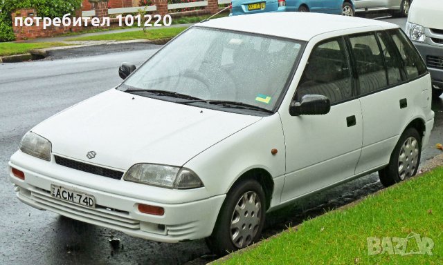 Задна броня за Suzuki Swift (1988-2003г.), снимка 5 - Части - 42297448