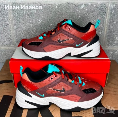 маратонки  Nike M2K Tekno Mahogany Mink/Black/Burnt Orange номер 41