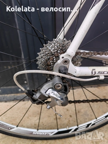 Scott алуминиев шосеен велосипед размер 58, снимка 7 - Велосипеди - 54270469