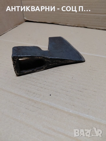 Соц Стара Ръчно Кована Брадва 1.250кг. НОМЕР 632., снимка 9 - Антикварни и старинни предмети - 54102120