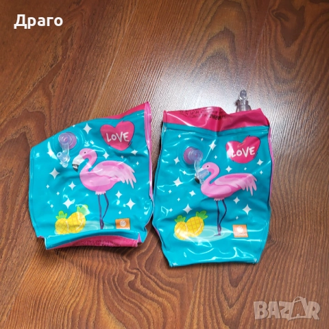  Плувки за плуване надуваеми - оранжеви и сини, снимка 3 - Други стоки за дома - 52347489