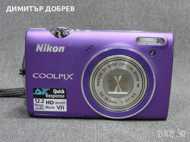 ЦИФРОВ ФОТОАПАРАТ NIKON COOLPIX S5100 12.2MP CCD DIGITAL CAMERA Y2K DIGICAM, снимка 2 - Фотоапарати - 55976426