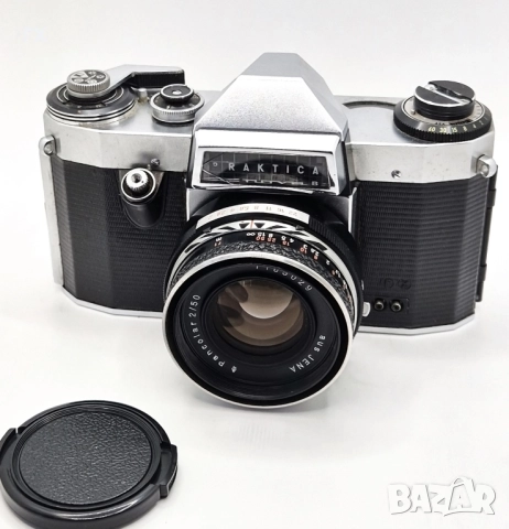 Carl Zeiss Pancolar 50mm f2 m42 резба + Praktica