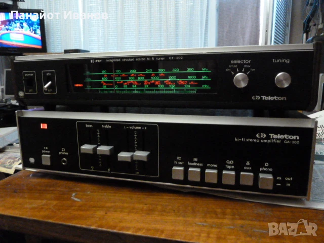 Teleton Mitsubishi усилвател GA-202 и тунер GT-202, снимка 8 - Ресийвъри, усилватели, смесителни пултове - 50553183