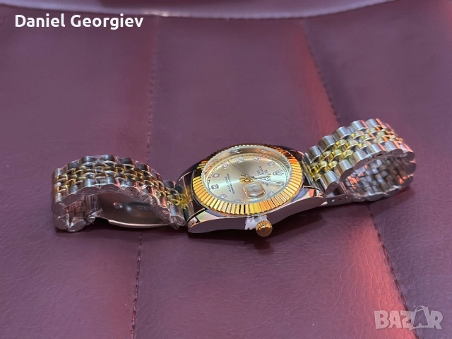 Нов Часовник Rolex Datejust Perpetual Two Tone 36mm, снимка 5 - Мъжки - 53925703