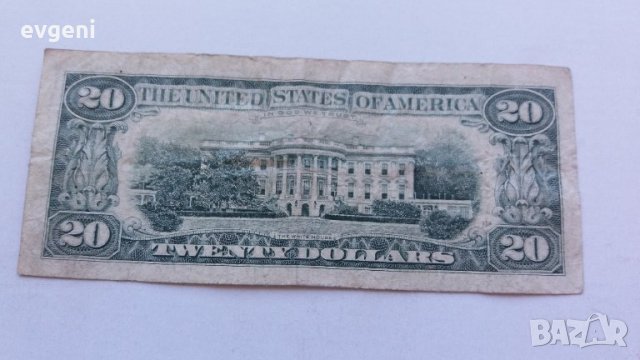 банкнота от 20 долара от 1990 г., снимка 3 - Нумизматика и бонистика - 29849911