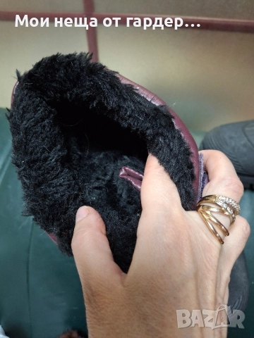 Ботуши зимни термо топли, р.39 гумирани., снимка 6 - Дамски ботуши - 51973608