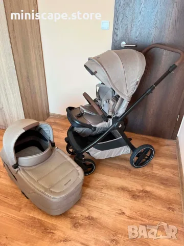 MAXI-COSI Комбинирана количка 2 в 1 OXFORD + TWILLIC TRUFFLE