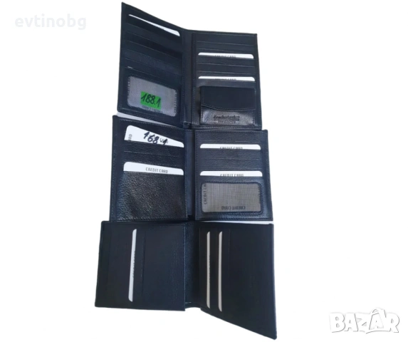 Портфейл с множество отделения и изтънчен дизайн – наличен в три различни варианта, снимка 3 - Портфейли, портмонета - 53948933