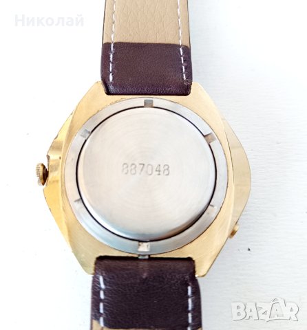 Poljot cal. 2628H 17 j (стадион) - руски механичен часовник , снимка 9 - Мъжки - 42179380