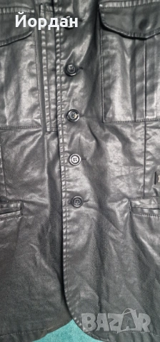 Мъжко кожено яке – HAVANA&CO. размер – L, снимка 3 - Якета - 53289761
